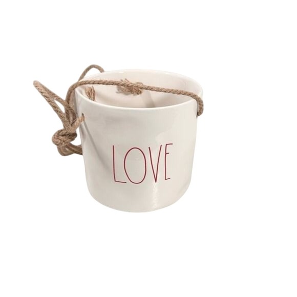 Rae Dunn Home décor‎ Ceramic Planter "LOVE" Artisan Collection By  Magenta - Picture 2 of 6